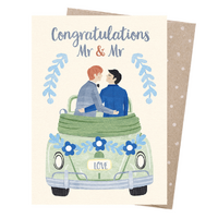 Greeting Card - Grooms Honeymoon