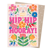 Greeting Card - Hip Hip Hooray!