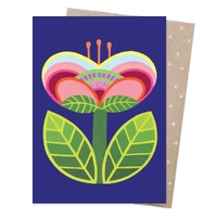 Greeting Card - Flower Before Sleep