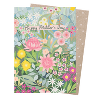 Greeting Card - Mothers Day Bush Bouquet