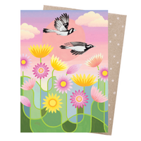 Greeting Card - Wind Beneath My Wings