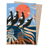 Greeting Card - Magpie Chorus