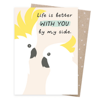 Greeting Card - By My Side