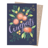 Greeting Card - Congrats Hakea