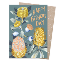 Greeting Card - Fathers Day Banksias