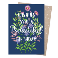 Greeting Card - Beautiful Birthday 