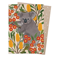 Greeting Card - Koala Country 