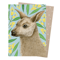 Greeting Card - Wallaby Junior