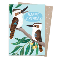 Greeting Card - Happy Kookaburras