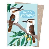 Greeting Card - Happy Kookaburras