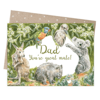 Greeting Card - Dad's Mates