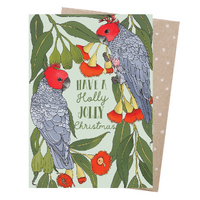 Christmas Card - Jolly Gang-gangs