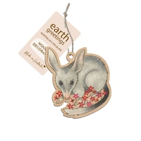 Wooden Decoration - Greater Bilby