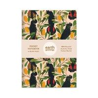 Pocket Notebook (Blank) - Cockatoos & Banksia