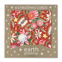 Boxed Christmas Cards (Square) - Christmas Flora