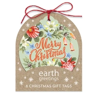 Christmas Gift Tags (Set of 8) - Christmas Blooms