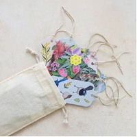 Assorted Gift Tags - Value Bundle of 16